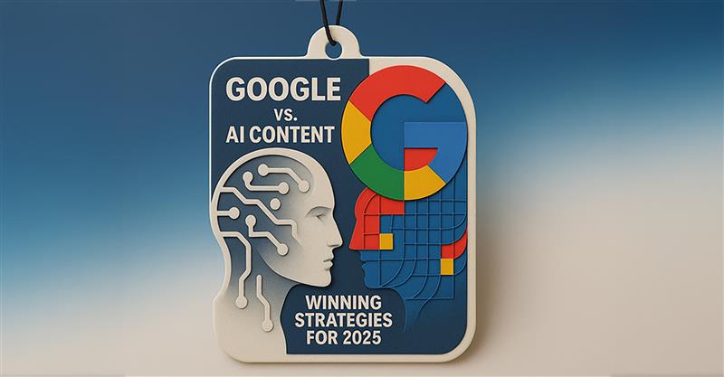 Google vs. AI Content: Winning Strategies for 2025
