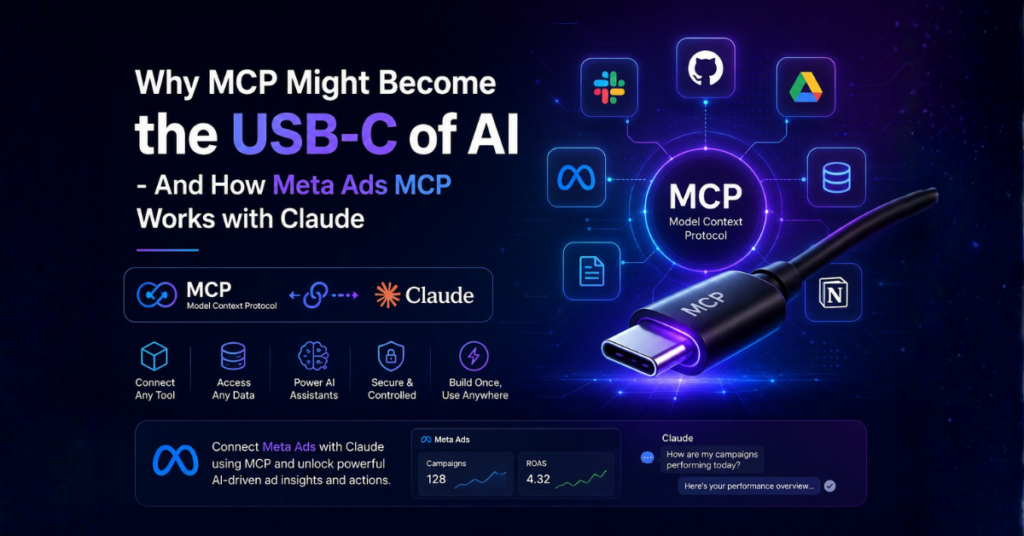 Why MCP Might Become the USB-C of AI – And How Meta Ads MCP Works with Claude 