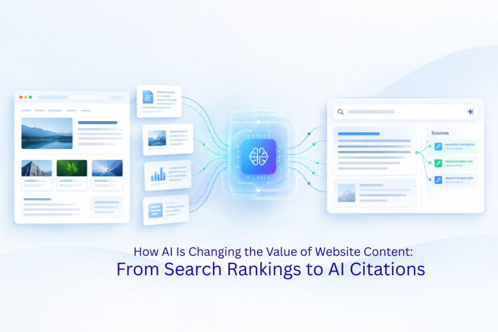 How AI Is Changing the Value of Website Content: From Search Rankings to AI Citations