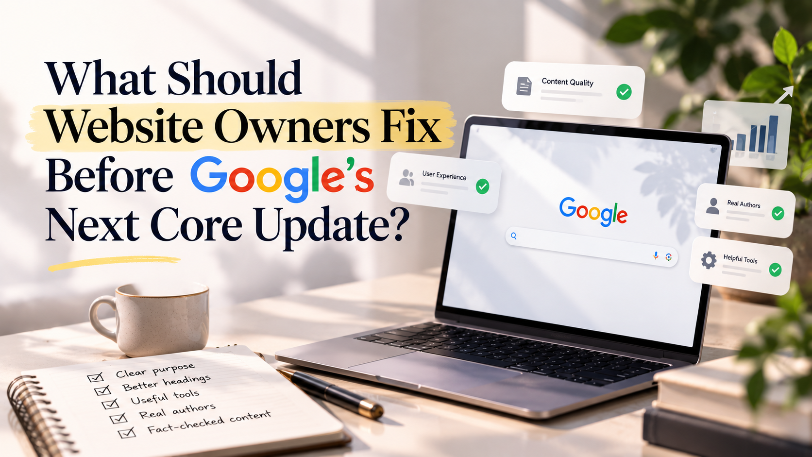 What Should Website Owners Fix Before Google’s Next Core Update?