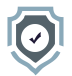 Icon representing 100% satisfaction guaranteed
